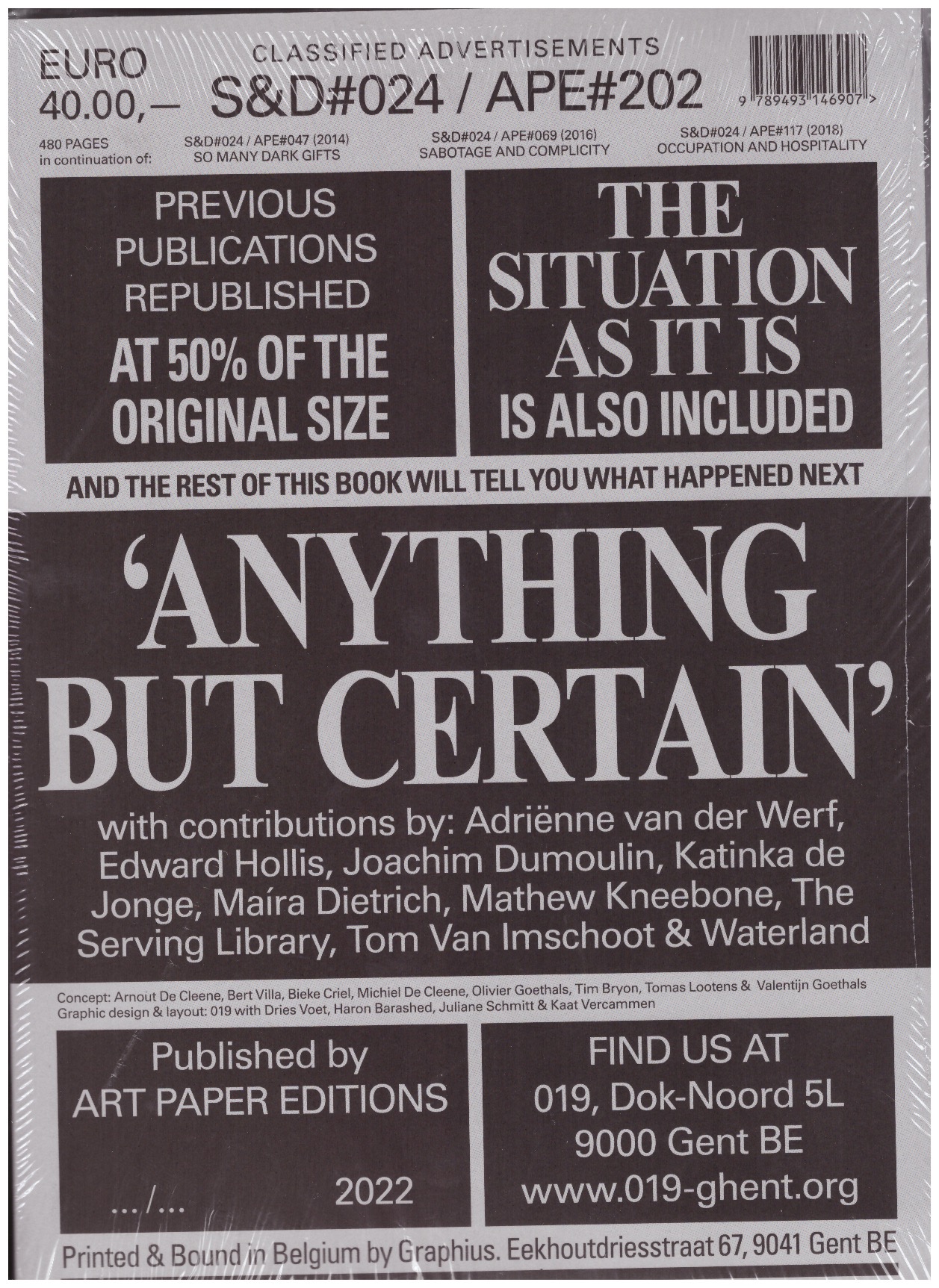 019 (ed.) - S&D24: Anything But Certain